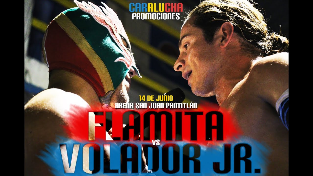 ¡Volador Jr. vs Flamita, mano a mano este 14 de junio en Caralucha!