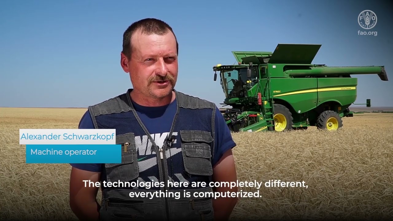 Digital technologies help Kazakh farmer successfully maintain business in a risky farming zone