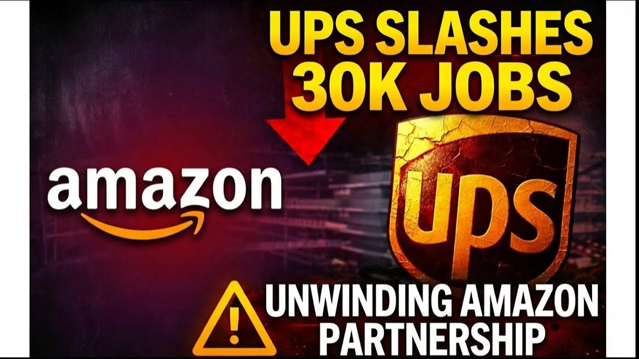 📦📦Ups to cut 30k jobs says its unwinding partnership with Amazon.📦📦