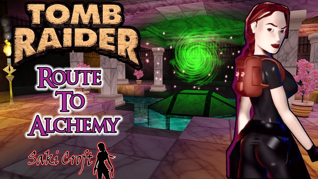 TRLE Route To Alchemy Full Walkthrough 100%