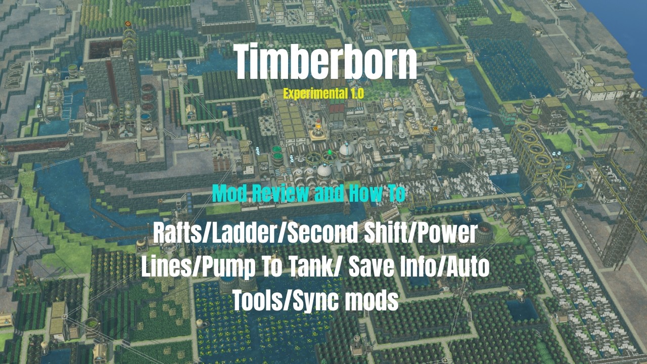 Timberborn Mod Review and How To - Expand the possibilities and get started playing with Mods