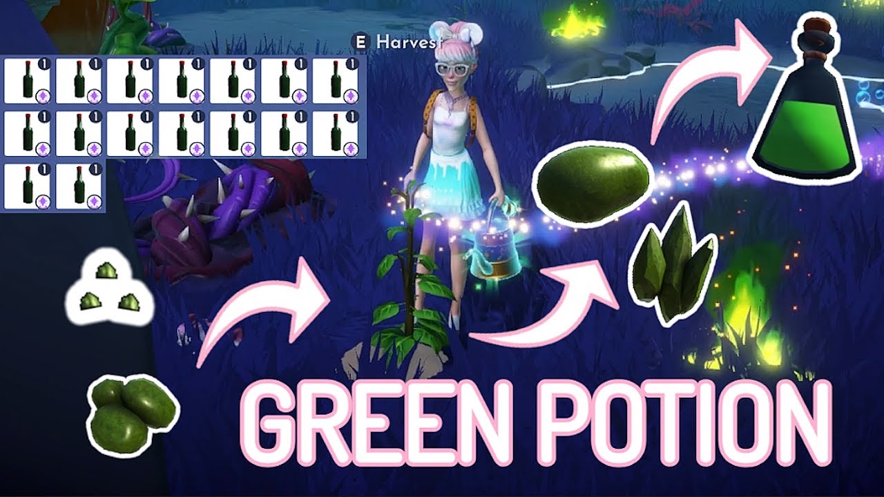GREEN POTATO FULL GUIDE | Easy To Follow! | Disney Dreamlight Valley