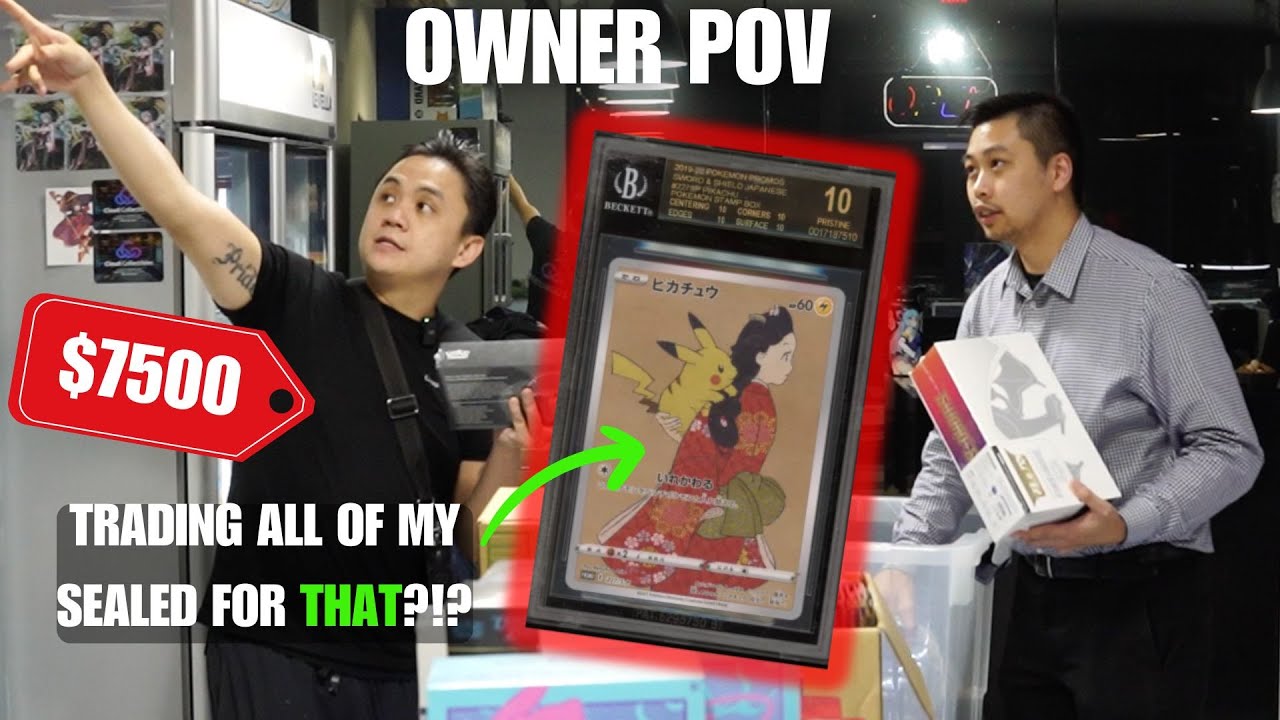 I Traded my Sealed Product for a BLACK LABEL?! | (OWNER POV)