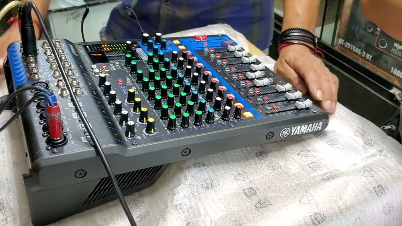 Tutorial mezcladora Yamaha