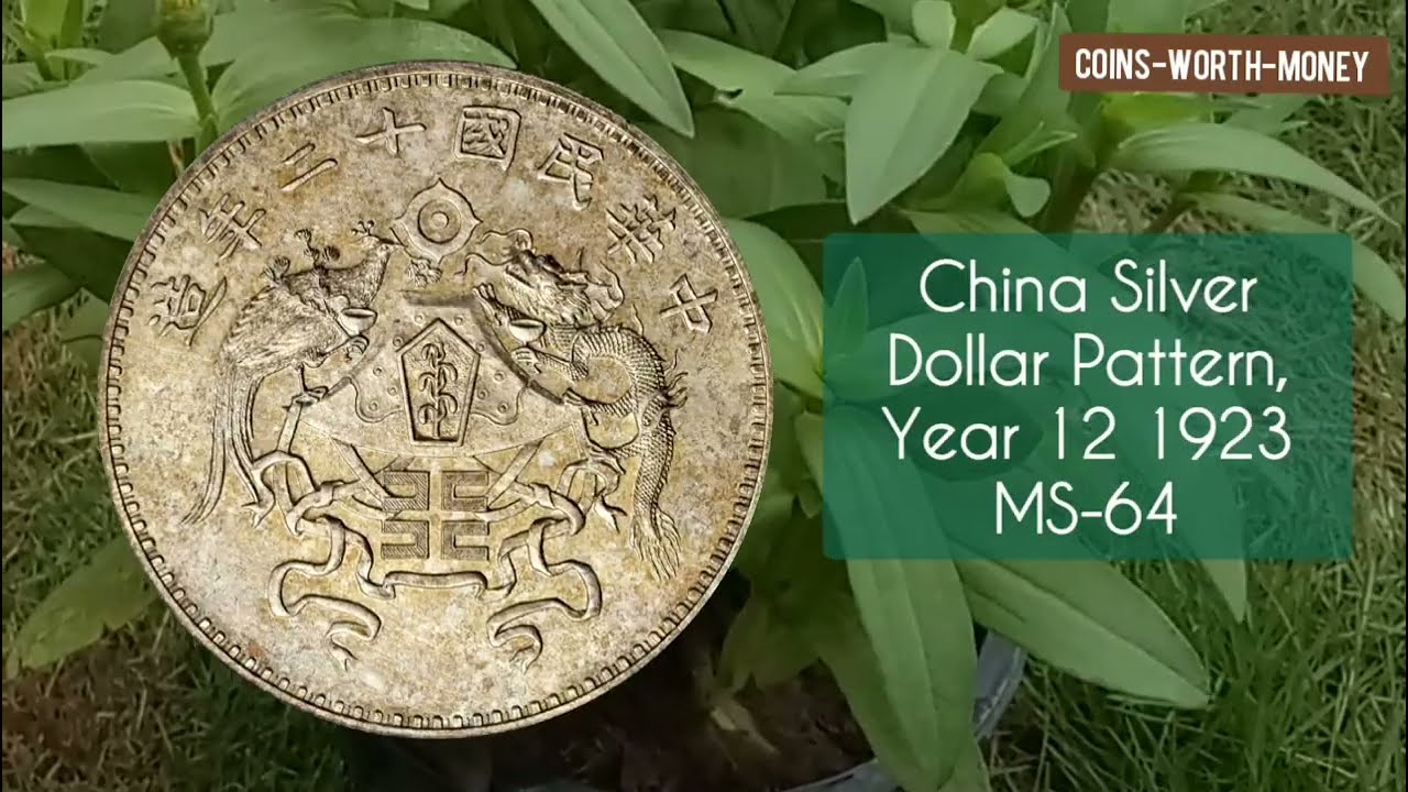 China Most Expensive Coin Silver Dollar Pattern, Year 12 1923 | Rare Chinese Coins Facts