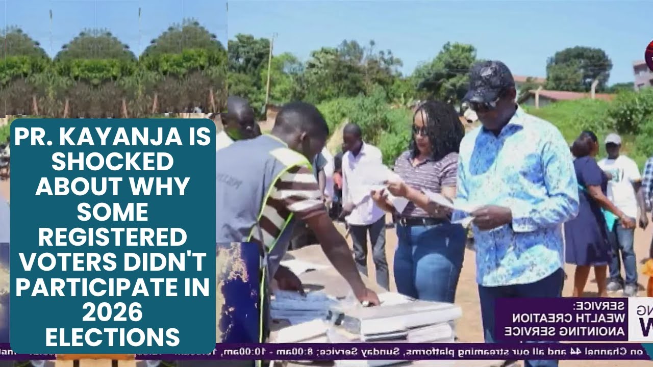 Pr. Kayanja is Shocked About Why Some Registered Voters Didn't Participate in 2026 Elections