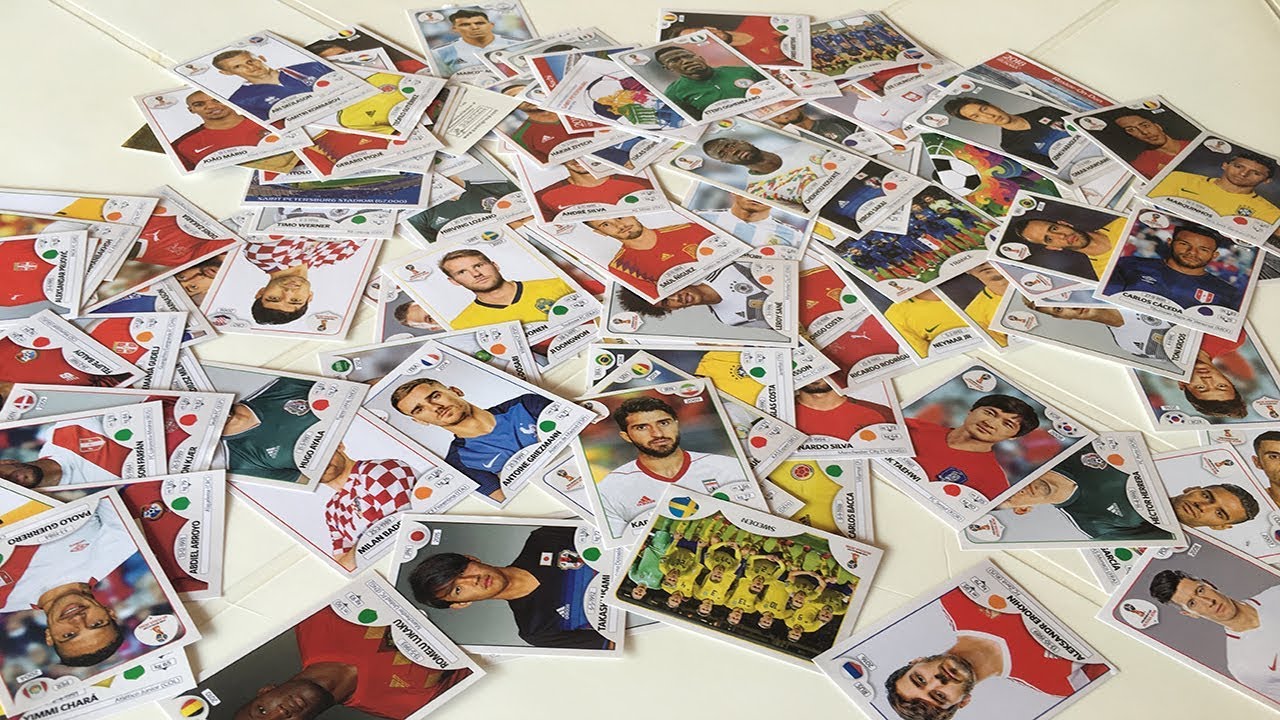 COMPREI MAIS 50 REAIS DE FIGURINHAS DA COPA 2018!!