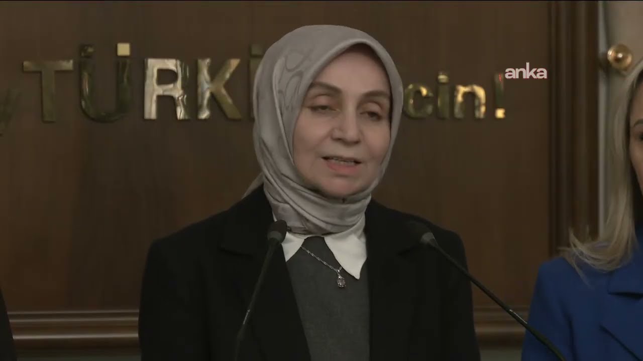 AK Parti Grup Başkanvekili Leyla Şahin Usta, TBMM'de açıklama yapıyor #Canlı