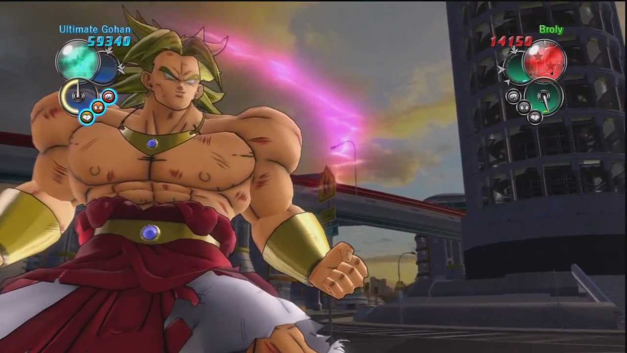 Dragon Ball Ultimate Tenkaichi - Ultimate Gohan Vs Broly