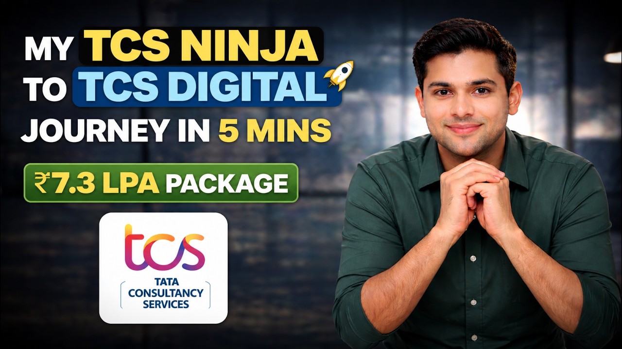 From TCS Ninja to 7 LPA+ Digital 💸 My Full Journey