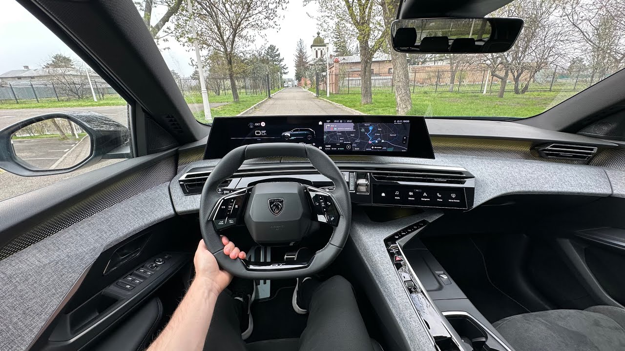 Peugeot 5008 Hybrid 2025 Test Drive POV