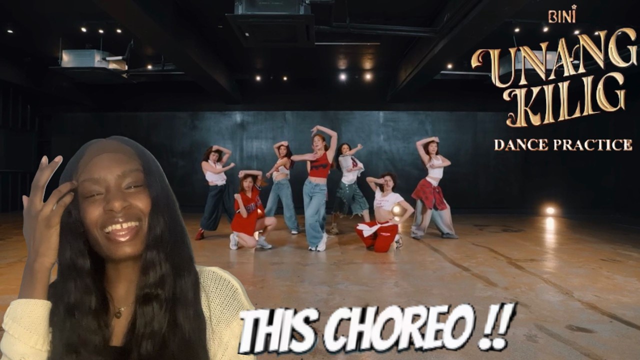 [РЕАКЦИЯ PPOP] BINI | Танцевальная практика &laquo;Унан Килиг&raquo;