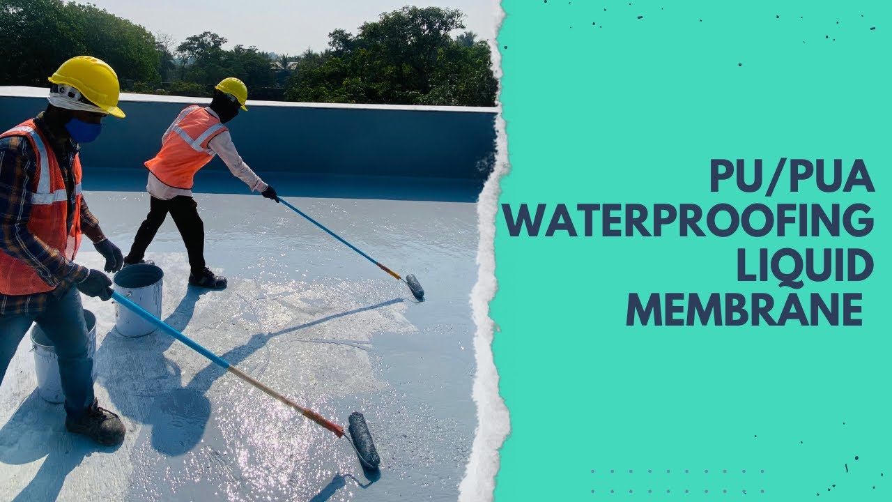 Terrace Waterproofing | Polyurethane waterproofing membrane on roofs | waterproofing