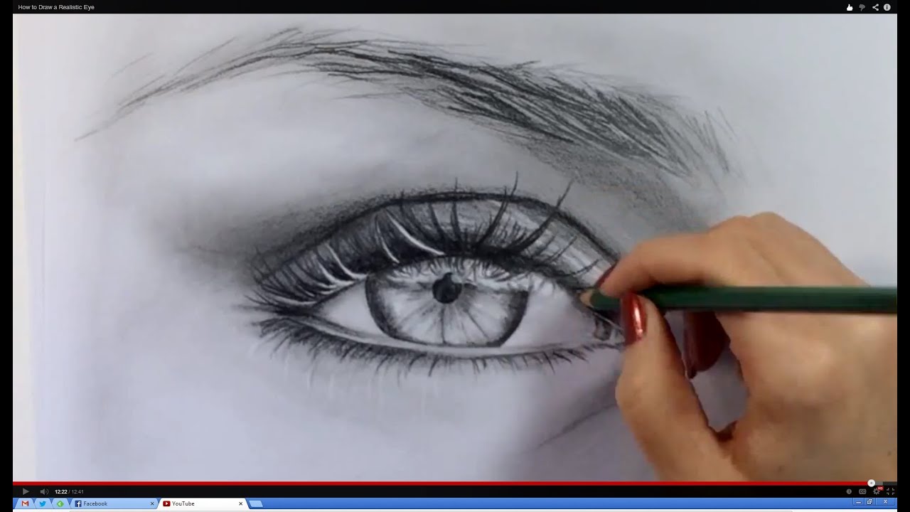 How to Draw a Realistic Eye