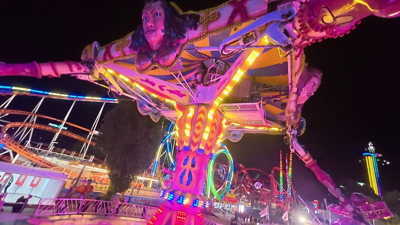 Mondial Swinger Air Maxx (Koidl) Prater Wien Vienna 2025 POV Onride Night