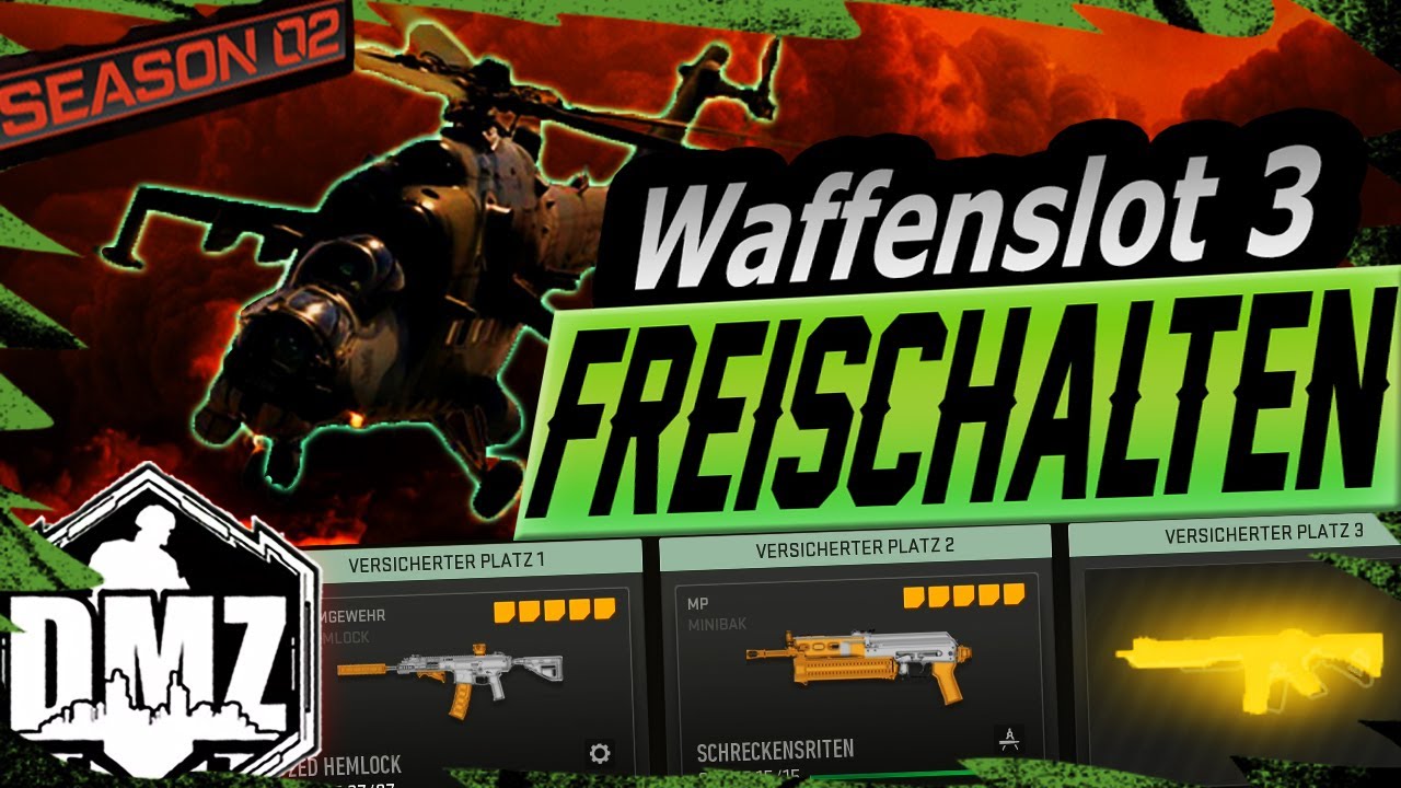 3. Waffenslot freischalten: Crown Verfolgte Exfiltration - Warzone 2 DMZ deutsch