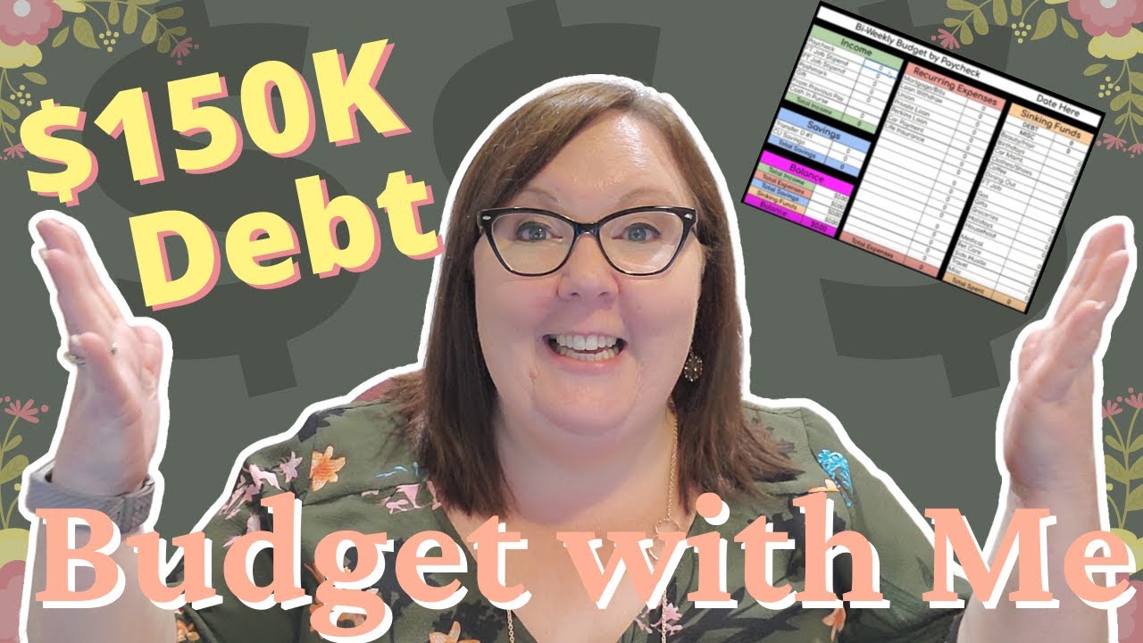 Budget with Me Payoff Debt | $150K Debt Payoff Plan