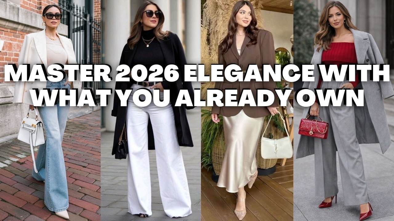 How to Look Effortlessly Elegant in 2026 Without Buying a Whole New Wardrobe.