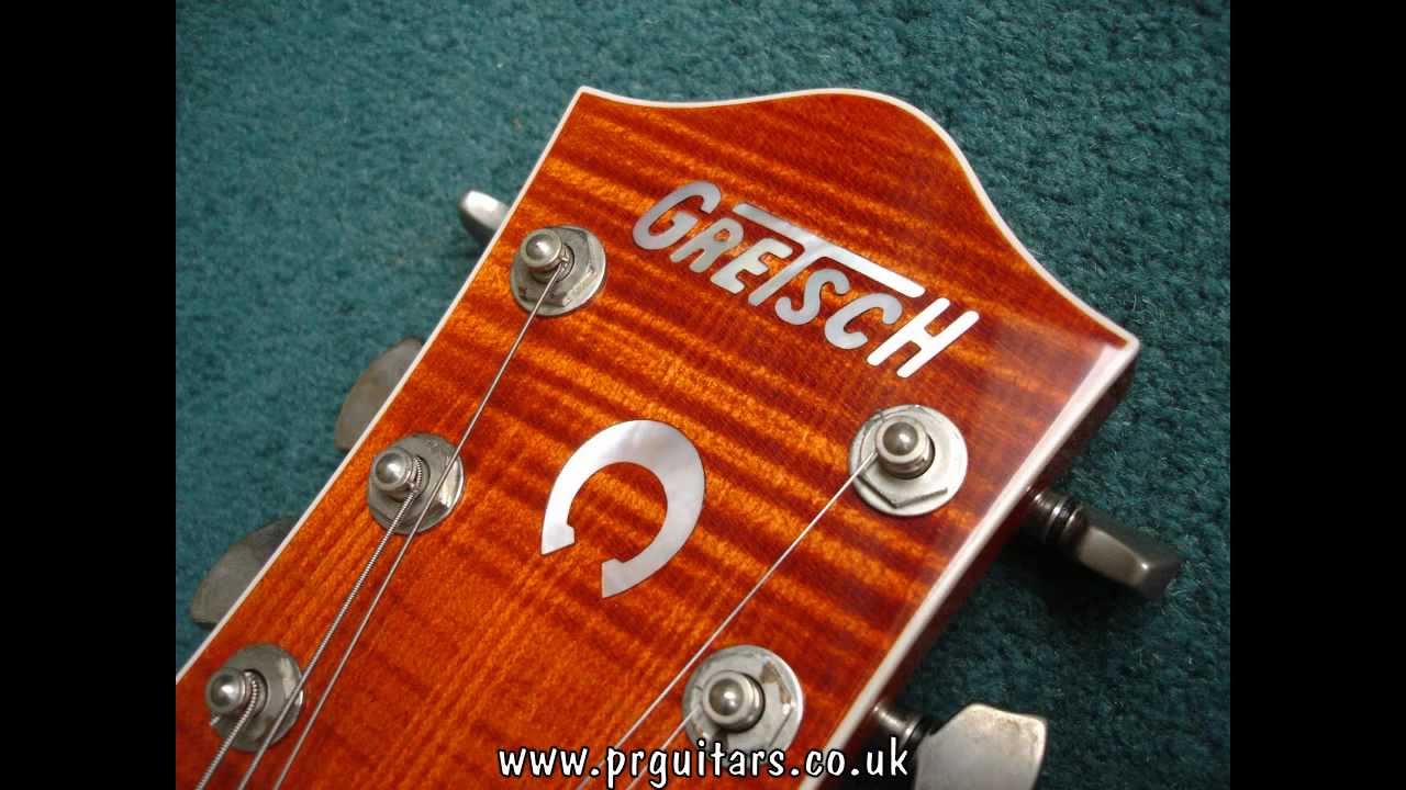 Gretsch (Brian Setzer model) Guitar headstock repair.