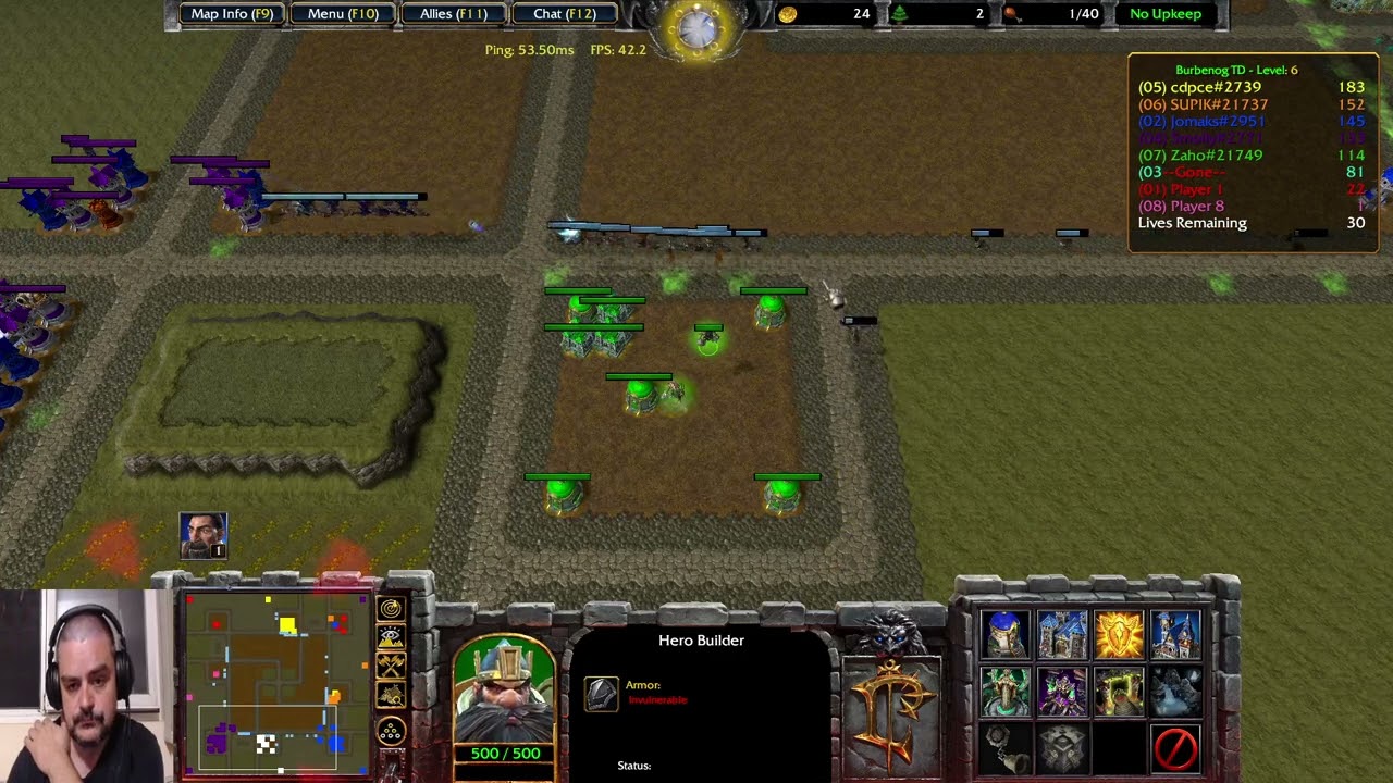Warcraft 3 Burbenog TD #39 - What did i just play????