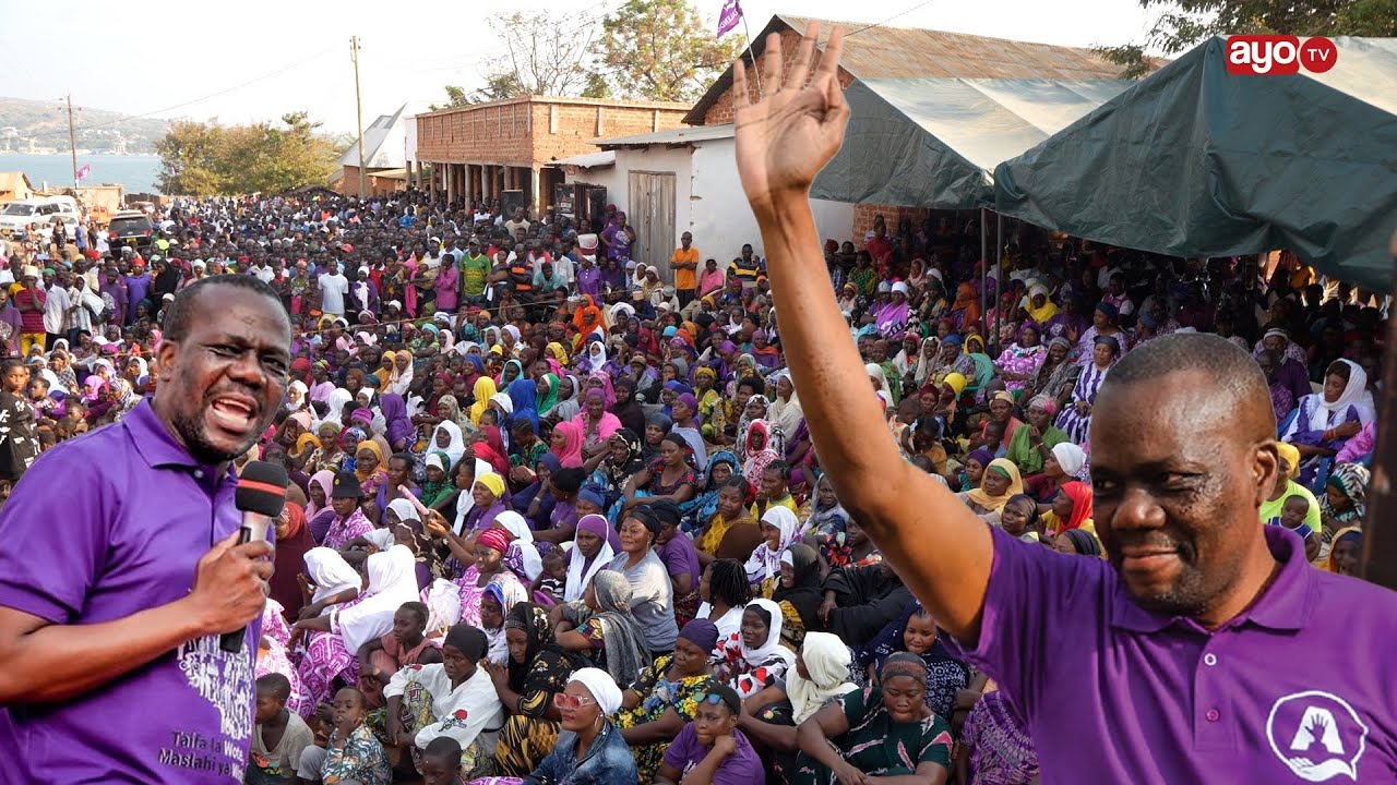 DAKIKA 25 ZA ZITTO KABWE MKUTANONI KIGOMA ''MIKOA SABA NI MASKINI, TUTAIZUNGUKIA''