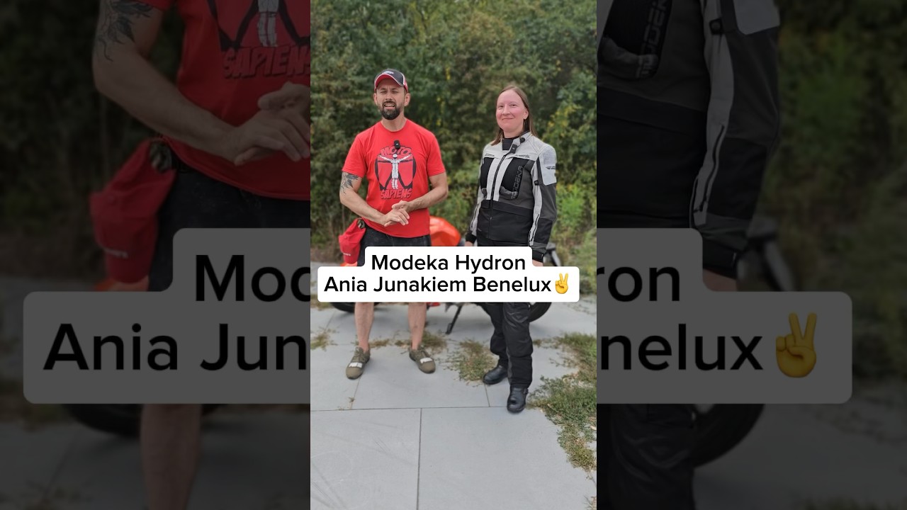 Ania wygrała zestaw turystyczny Modeka Hydron w naszym konkursie organizowanym z Modeka Polska.