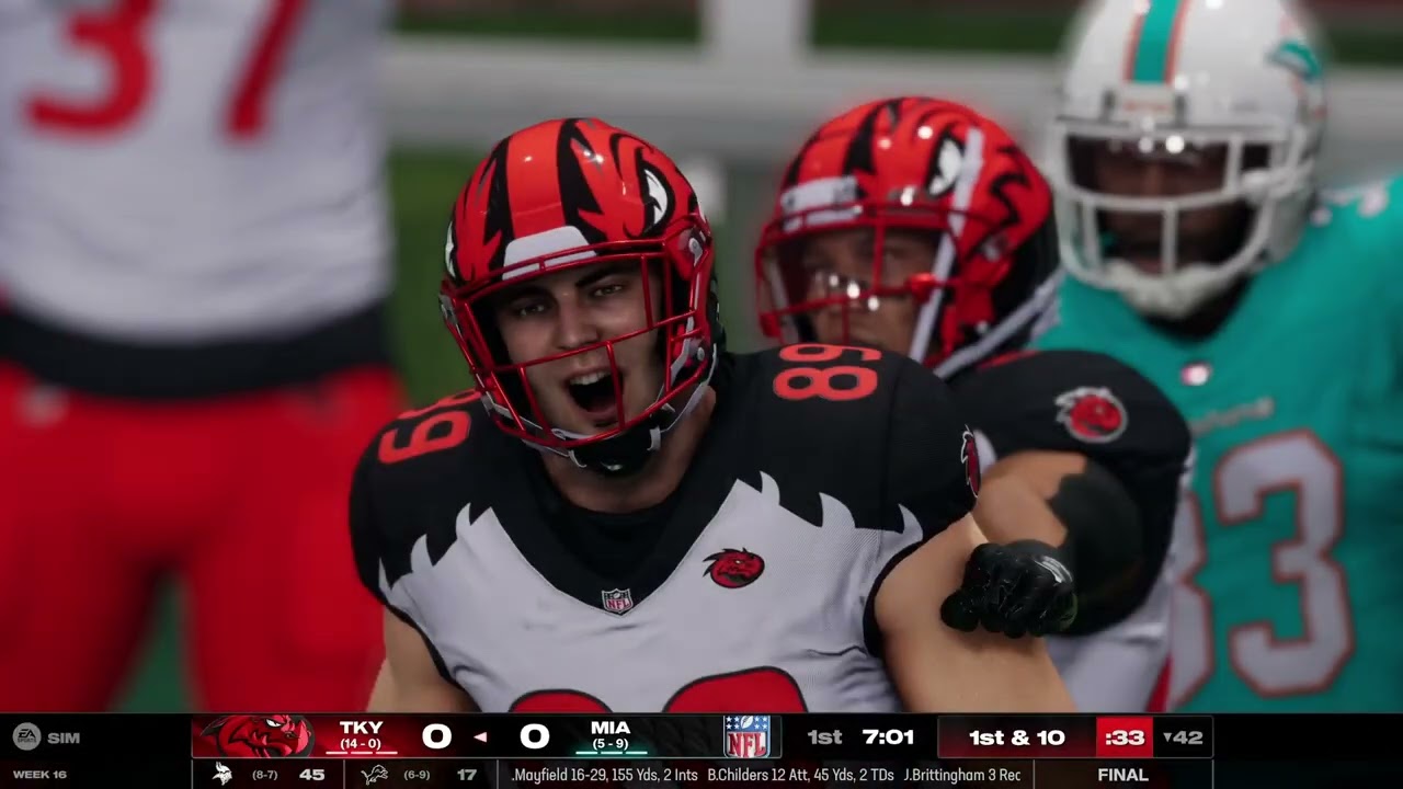 Storm TV - Madden NFL 25 Season 6 Game 15 Sunday Night Primetime Tokyo Dragons 14-0 at Miami Dolphin