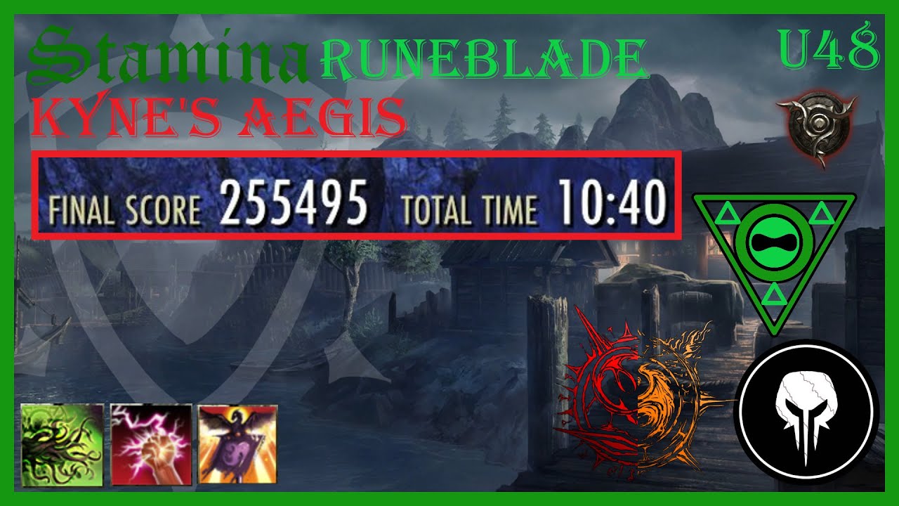 Veteran Kyne's Aegis Console Record 255k Score Stamina Runeblade (Resolute) Update 45, PS 5 EU