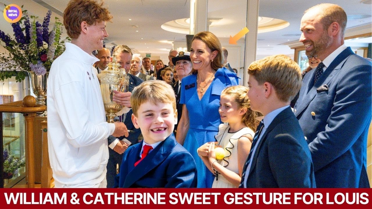 Prince William & Princess Catherine Melts Hearts With TOUCHING GIFT for Prince Louis at Wimbledon