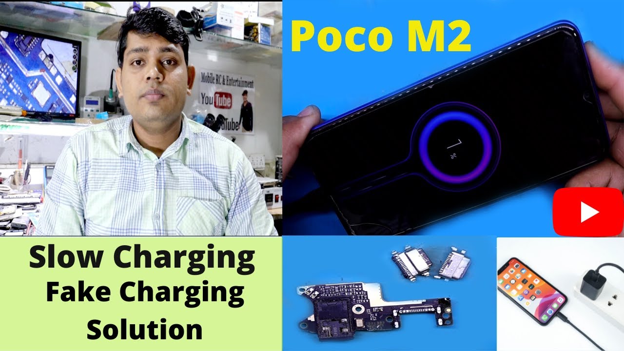 Poco M2 Slow Charging Problem Solution // In Hindi