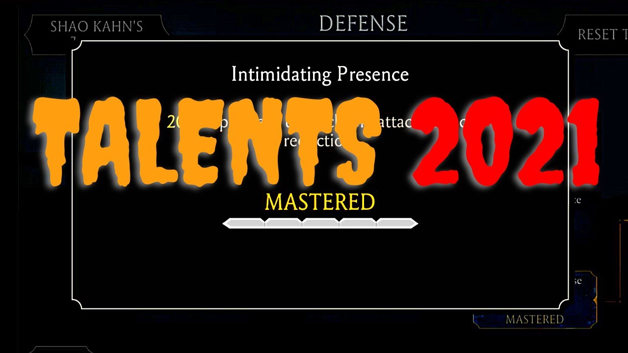 MK Mobile: The generally BEST talent set for BEGINNERS!