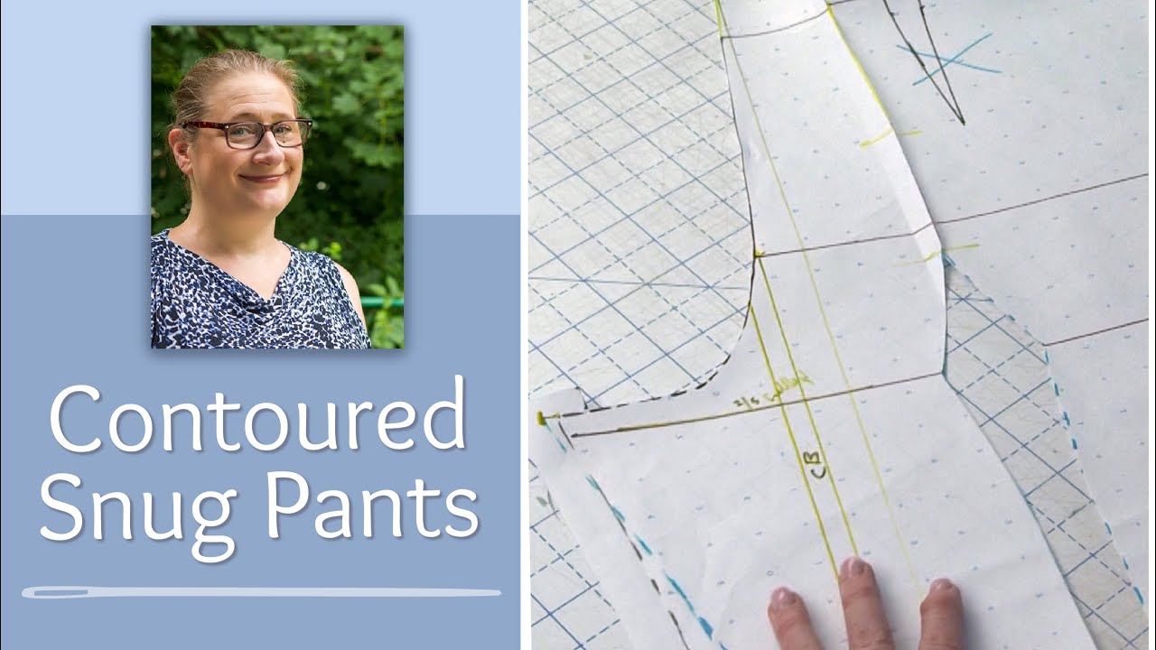 How to Draft Contoured Body Fitting Pants
