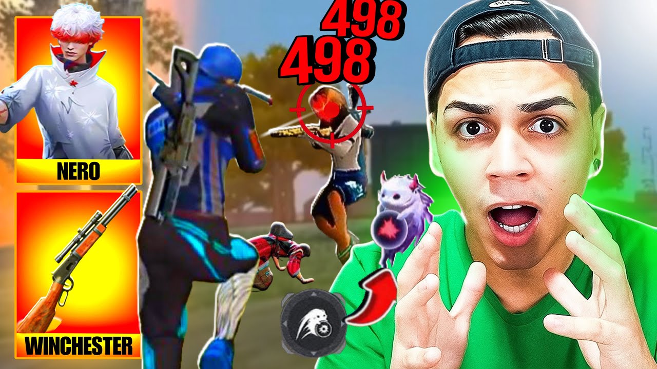 FREITAS TESTANDO HABILIDADE DO NOVO PERSONAGEM NERO NO FREE FIRE VEJAM! INACREDITÁVEL SUA HABILIDADE