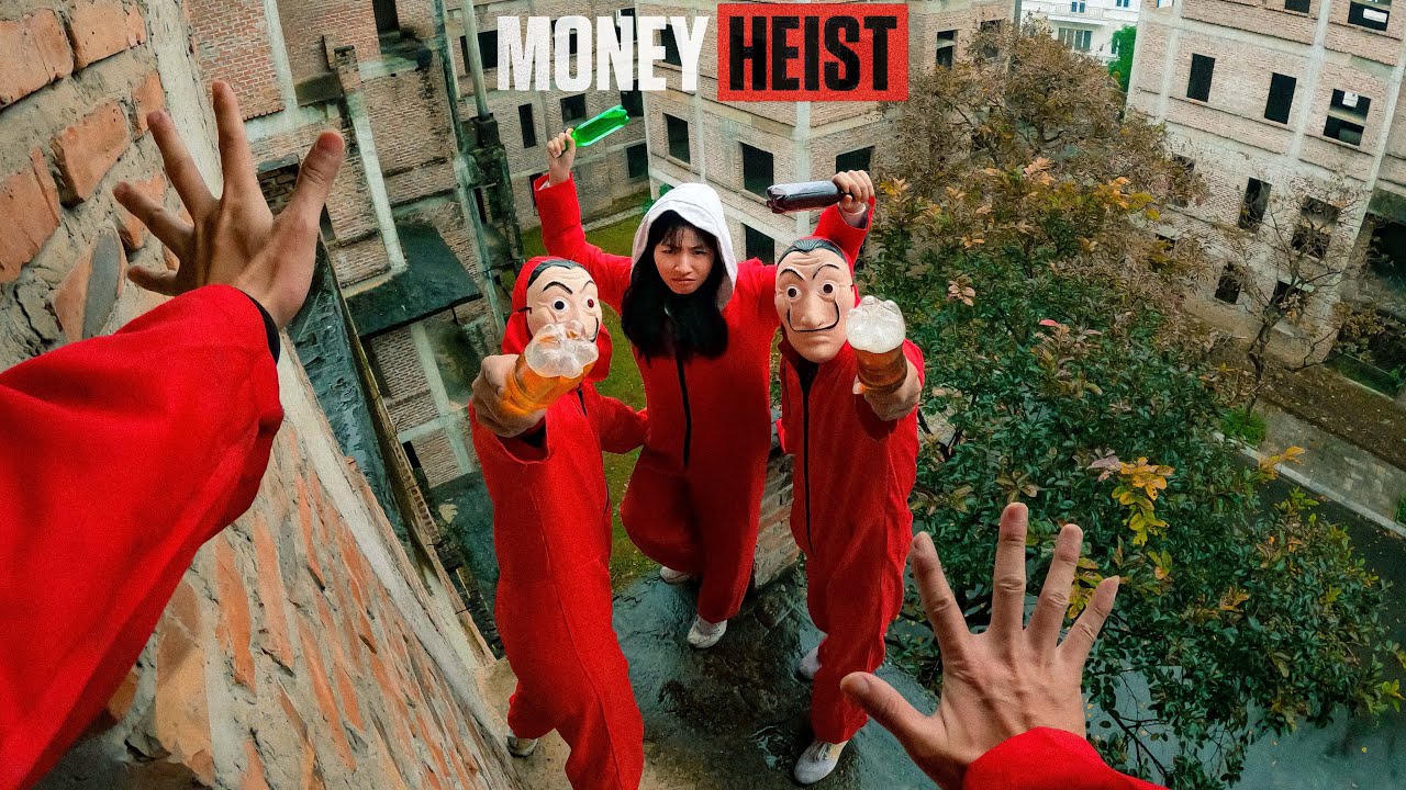 PARKOUR VS MONEY HEIST 1.4 (Epic Parkour Chase POV)