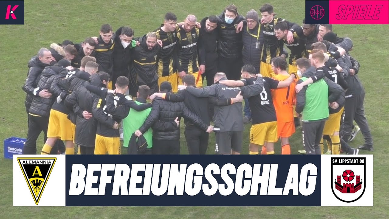Befreiungsschlag auf dem Tivoli | Alemannia Aachen - SV Lippstadt 08 (Regionalliga West)