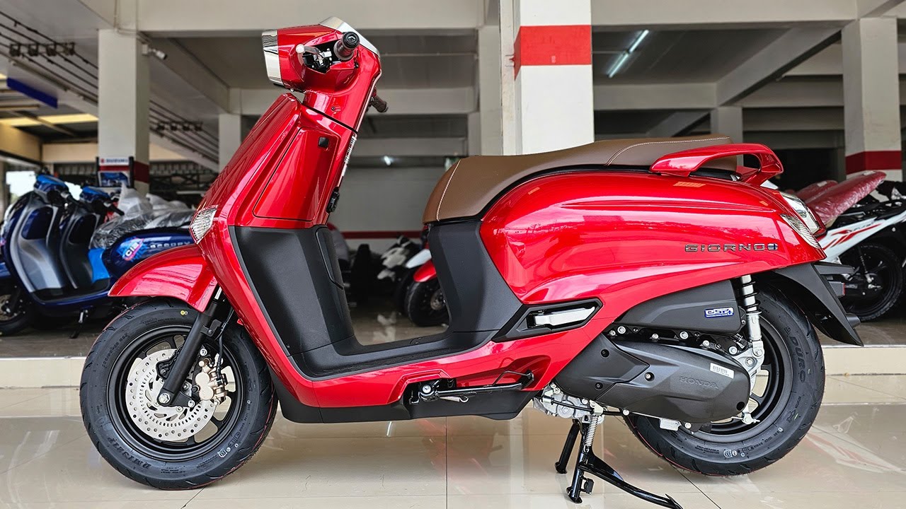 New Honda Giorno+ 125 ABS Red