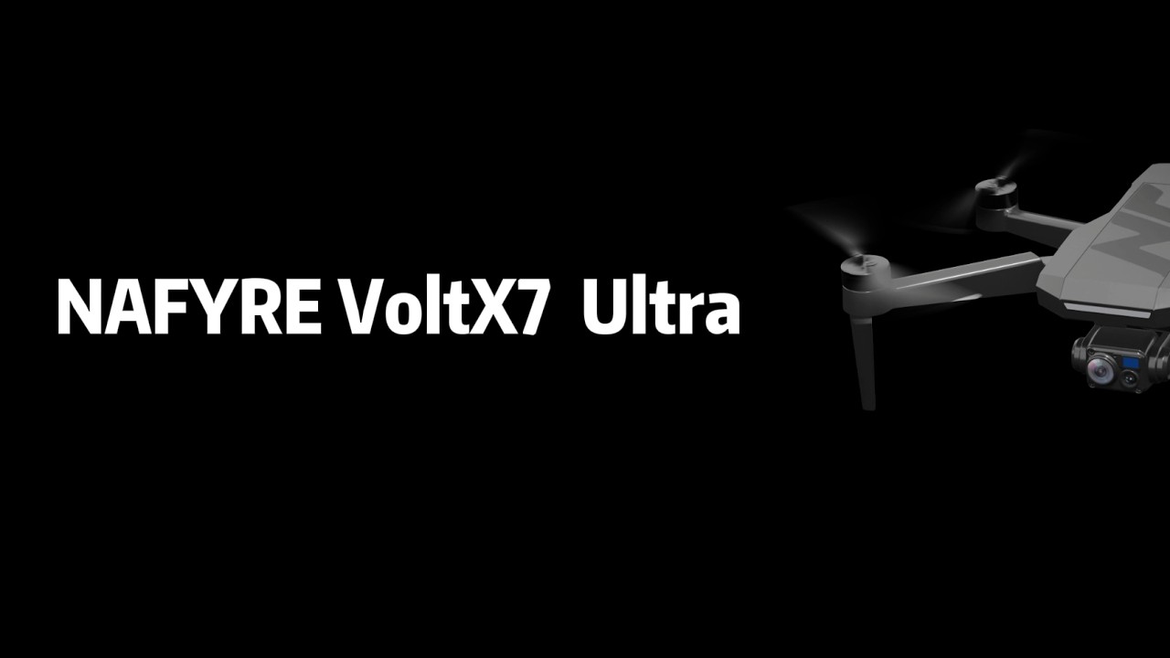 NAFYRE VoltX7 Ultra Drone Tutorial Video (English)