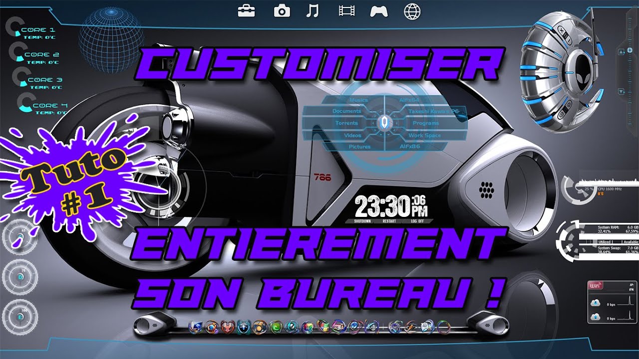 [Tuto] Customiser et personnaliser totalement son bureau ! PC | Part 01