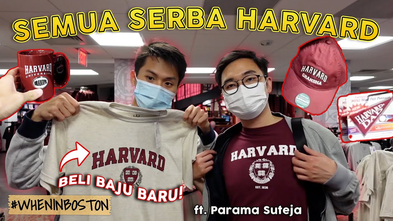 (BONUS PRANK ANAK HARVARD WKWK) BELANJA MERCH HARVARD DI HARVARD UNIVERSITY!! Ft. Parama Suteja - #3