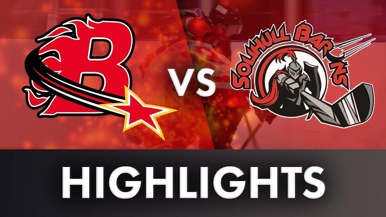 HIGHLIGHTS: Solihull Barons @ Billingham Stars (25/02/18) - Produced by Pyro Media