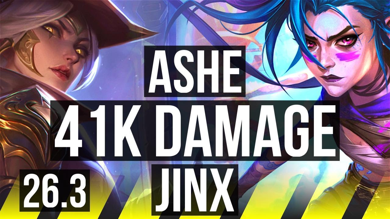 ASHE & Karma vs JINX & Milio (ADC) | Good KDA: 13/2/13, 41K damage | EUW Diamond | 26.3
