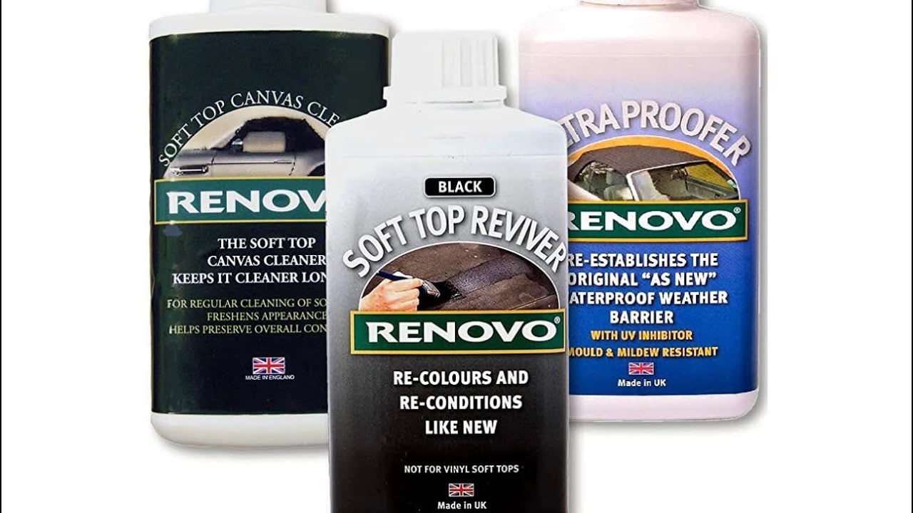 Soft top cleaning /stained soft top products does it work? How to do it