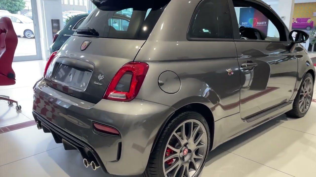 Abarth 695 Turismo 1.4 Tjet 180BHP in Record Grey with Sunroof