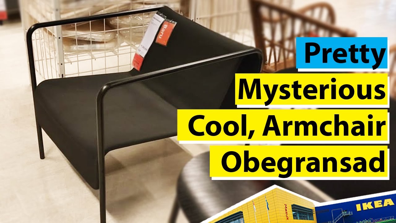 IKEA x Swedish House Mafia, OBEGRANSAD armchair quick review