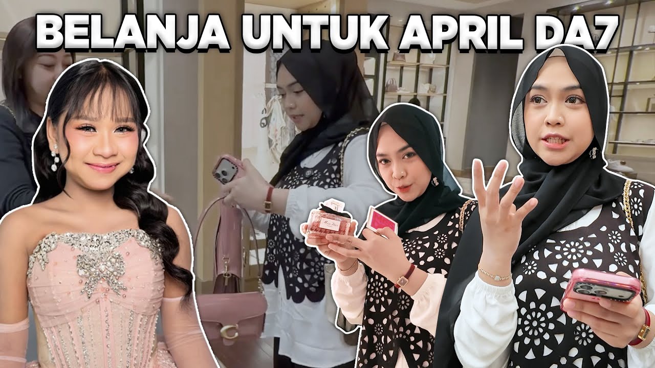 RICIS GIRANG BANGET BELANJA UNTUK APRIL…