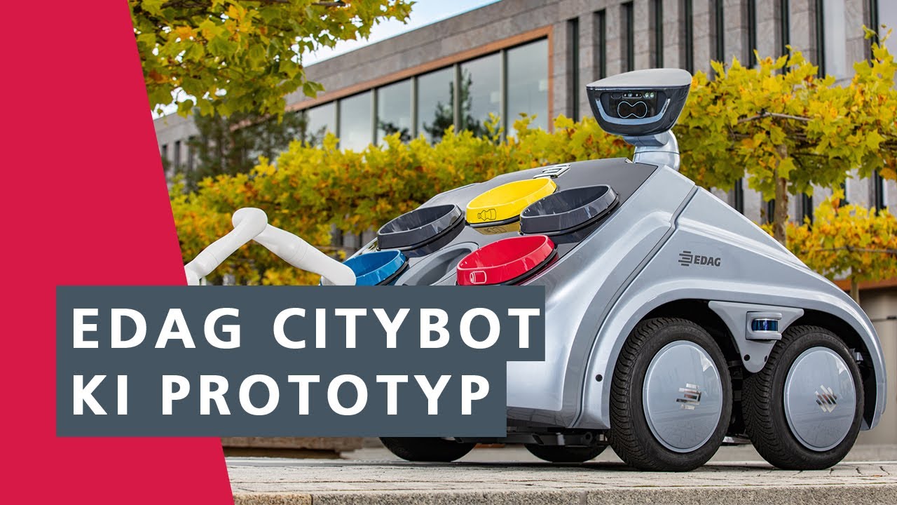 EDAG Tech Summit: Premiere EDAG CityBot KI-Prototyp (deutsches Video)