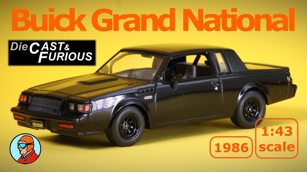 Buick Grand National - 1/43 Scale model car - n. 59 Fast and Furious - DieCast & Cars