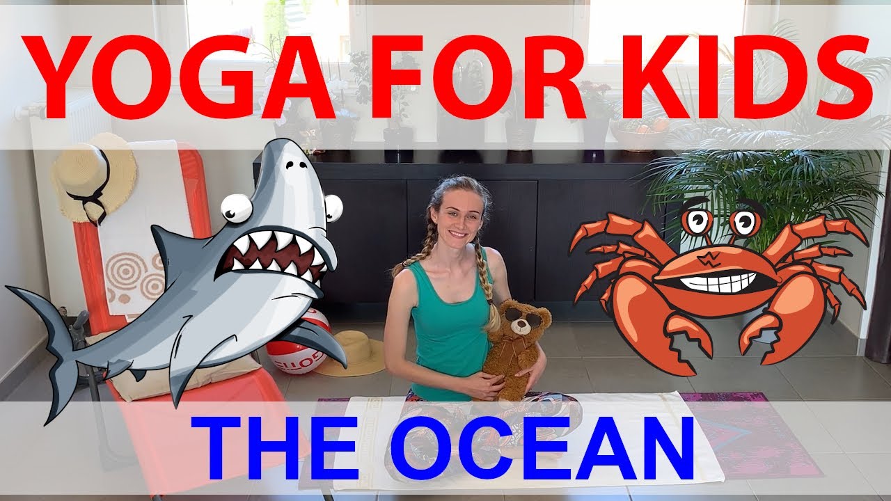 Yoga for Kids | #2: The Ocean | Yoga class for children 3-7 years old