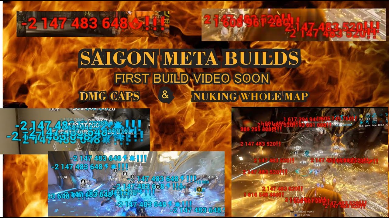 | WARFRAME | Meta Broken Builds | DMG CAP , NUKE & LVL 9999 | First Video!