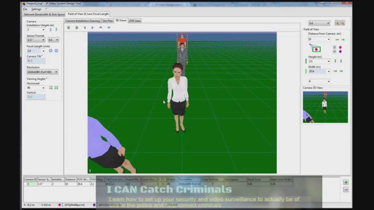 How Resolution and Scene Width Affect CCTV Image Quality